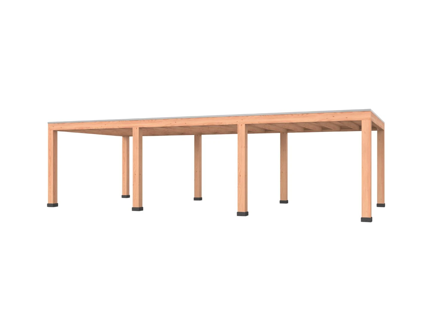 Douglas overkapping, 900 x 400, Westwood Modern - Afbeelding 1